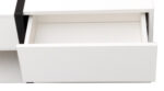 High-Gloss Coffee Table, Table with 4 Drawers, Unique Color Matching and Line Design, Storage Below - Image 15