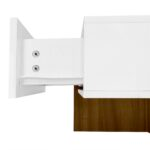 High-Gloss Coffee Table, Table with 4 Drawers, Unique Color Matching and Line Design, Storage Below - Image 14