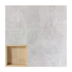 Coffee Table, Living Room Table, Side Table with Removable Storage Box, Concrete Gray and Wood Color - Image 15