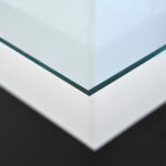 Coffee Table Made of High-Gloss Glass, Movable Coffee Table with Swivel Casters - Image 20