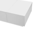 High-Gloss Living Room Coffee Table with Push-Pull Storage Structure, Double-Sided Drawers - Image 13