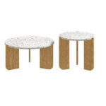 Modern Modular Coffee Table Set, Side Table, Coffee Table Set for Living Room, Sofa Side Table Set - Image 16