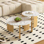 Modern Modular Coffee Table Set, Side Table, Coffee Table Set for Living Room, Sofa Side Table Set - Image 6