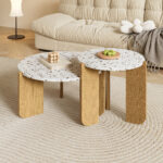 Modern Modular Coffee Table Set, Side Table, Coffee Table Set for Living Room, Sofa Side Table Set - Image 9
