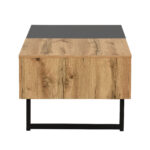 Multi-Functional Modern Sliding Coffee Table with Hidden Storage, High-Quality Wood Material - Image 20