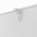 High-Gloss White Coffee Table 100x50x32 cm - with Glass Top and Drawers, Scratch-Resistant, with 1 Drawer - Image 39