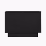 Čierny kávový stôl 100x50x35,5 cm - so sklenenou doskou, LED osvetlením, ovládaním cez aplikáciu, 2 zásuvkami – Obrázok 30