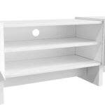 Living Room Set: TV Lowboard, Coffee Table, TV Cabinet, Particle Board Relief, 4 Doors, Open Shelf - Image 20