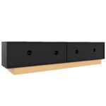 200 cm TV Stand | Fluted TV Cabinet in Luxurious Style, 4-Door with Large Storage, Living Room Media - Image 21