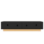 200 cm TV Stand | Fluted TV Cabinet in Luxurious Style, 4-Door with Large Storage, Living Room Media - Image 22