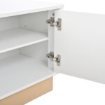 200 cm TV Console | Fluted TV Cabinet in Luxurious Style, 4-Door with Large Storage, Living Room Med - Image 21