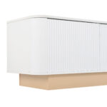 200 cm TV Console | Fluted TV Cabinet in Luxurious Style, 4-Door with Large Storage, Living Room Med - Image 22