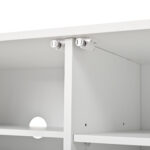 200 cm TV Console | Fluted TV Cabinet in Luxurious Style, 4-Door with Large Storage, Living Room Med - Image 24