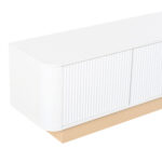 200 cm TV Console | Fluted TV Cabinet in Luxurious Style, 4-Door with Large Storage, Living Room Med - Image 25