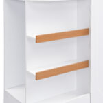 Wardrobe with storage space, multi-purpose cabinet in white/natural, wardrobe with drawers, clothes - Image 24