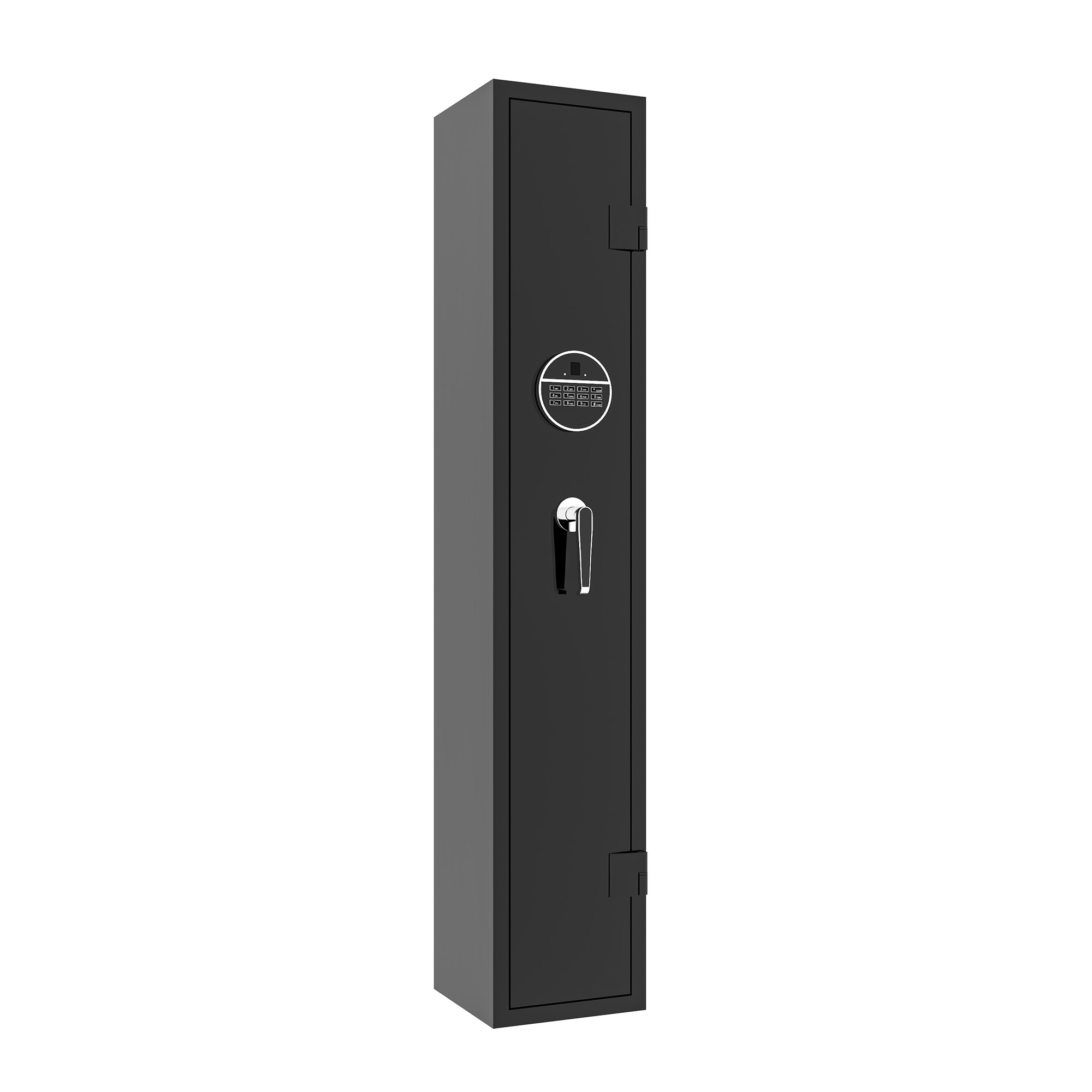 Gun cabinet for 3 long weapons, gun safe for rifles and pistols, shotgun safe, quick access. Suitabl
