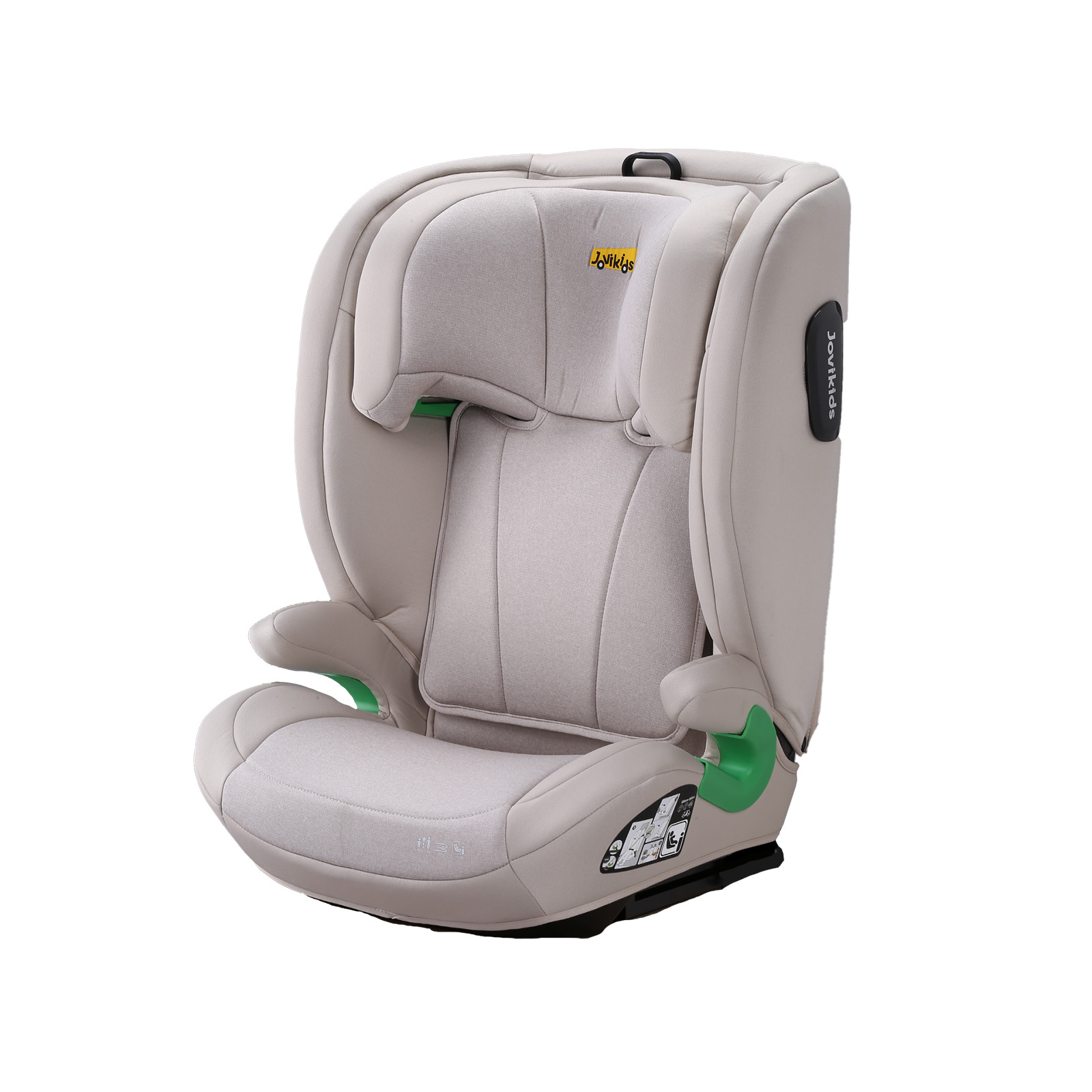 i-Size R129 Child Car Seat for 3.5 to 12 Years (100-150 cm), with Adjustable Backrest, Headrest, Sid