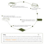 Modular corner sofa without assembly, frameless sofa, ergonomic and pet-friendly, made of corduroy f - Image 8