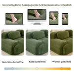 Modular corner sofa without assembly, frameless sofa, ergonomic and pet-friendly, made of corduroy f - Image 63